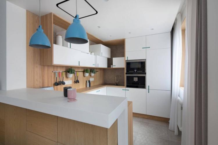 Дизайн интерьера кухни 9 кв.м. - фото реальных интерьеров