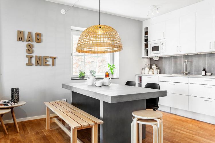 Особенности - Дизайн кухни в скандинавском стиле