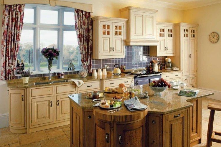 Кухня в стиле кантри - Дизайн интерьера фото