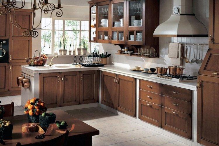 Кухня в стиле кантри - Дизайн интерьера фото