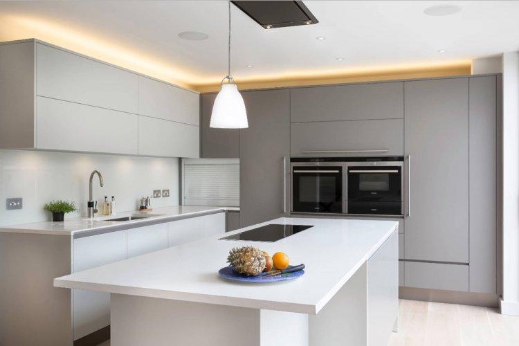 Кухня в стиле минимализм - дизайн интерьера фото