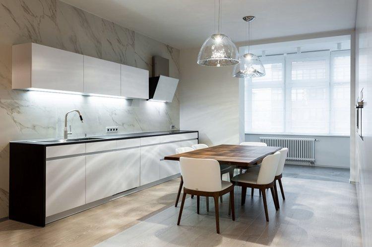 Кухня в стиле минимализм - дизайн интерьера фото