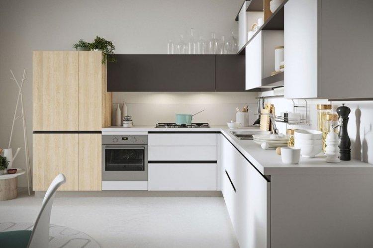 Кухня в стиле минимализм - дизайн интерьера фото