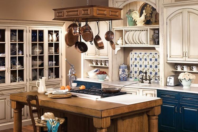 Дизайн кухни в стиле прованс - фото реальных интерьеров