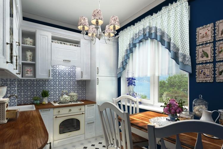 Дизайн кухни в стиле прованс - фото реальных интерьеров