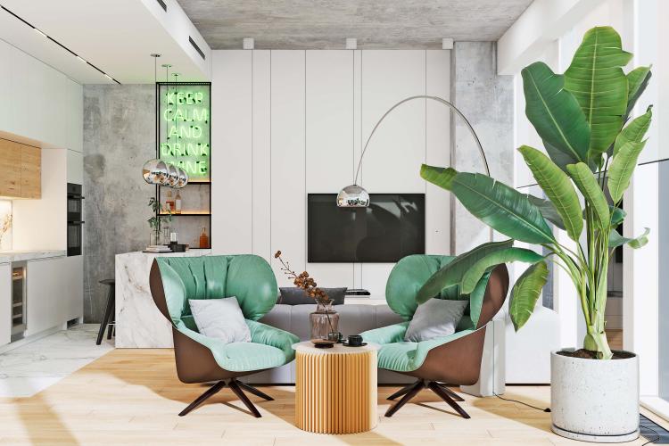 Дизайн квартиры «Нева Тауэрс»