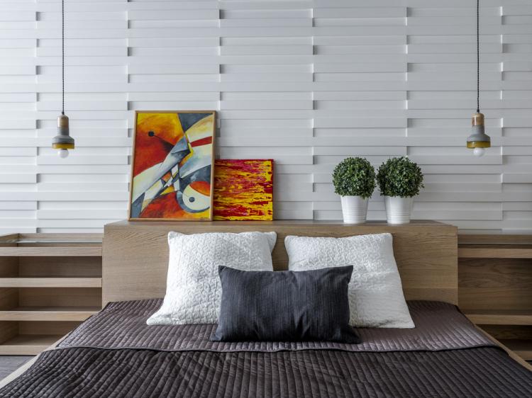 Дизайн квартиры с яркими акцентами