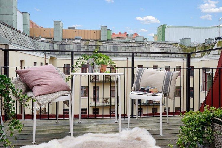 Апартаменты в Боргхольме - Дизайн квартиры в скандинавском стиле