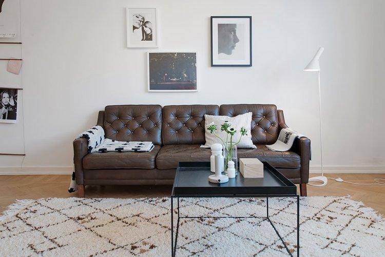 Белоснежная скандинавская квартира - Дизайн квартиры в скандинавском стиле