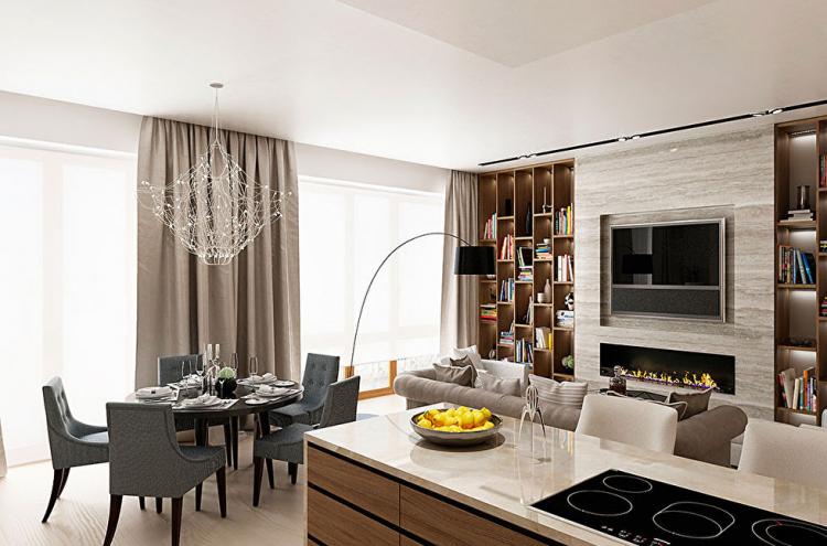 Дизайн квартиры в ЖК «Литератор»