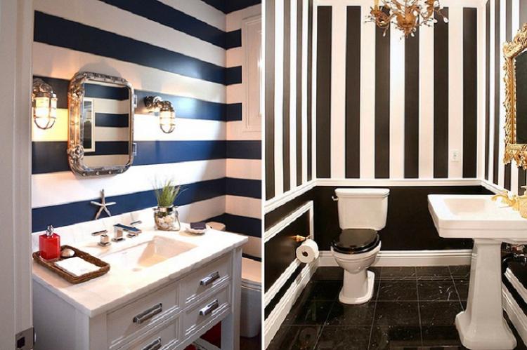 Секреты отделки - Дизайн маленького туалета