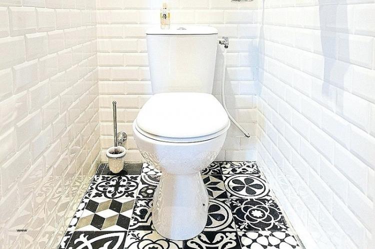 Дизайн маленького туалета - фото реальных интерьеров