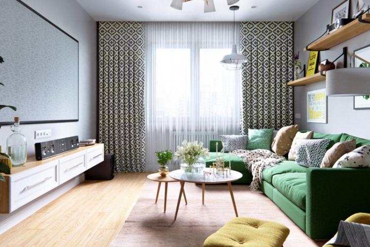 Дизайн маленькой гостиной - фото реальных интерьеров