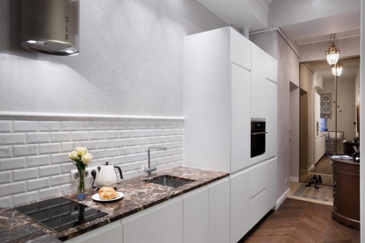 Увеличение полезной площади кухни - Дизайн маленькой кухни