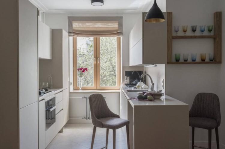 Увеличение полезной площади кухни - Дизайн маленькой кухни