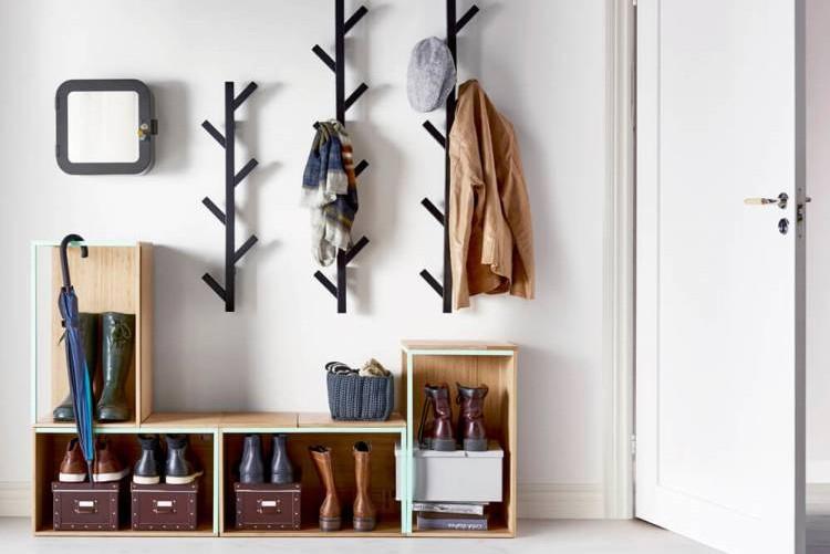 Используй модульную мебель - Дизайн маленькой прихожей