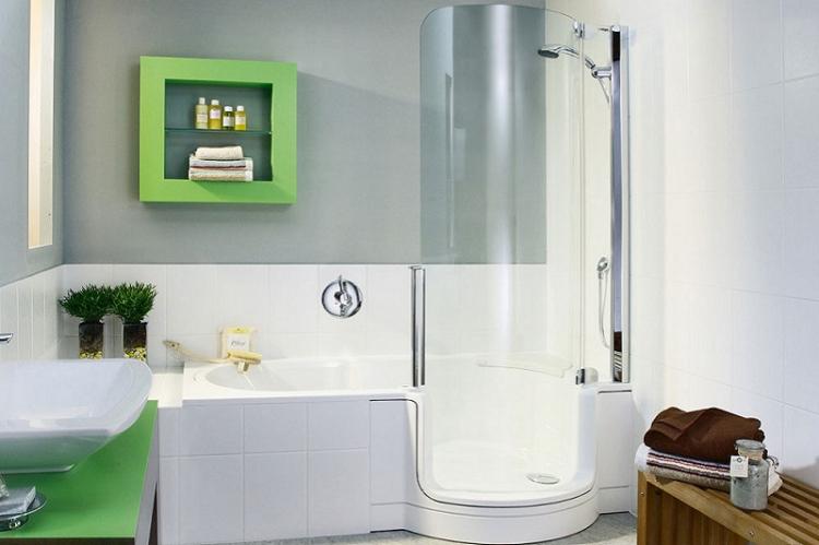 Ванна или душевая кабина - Дизайн маленькой ванной комнаты