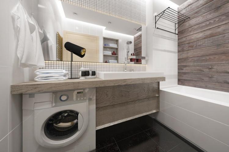 Дизайн маленькой ванной комнаты - фото реальных интерьеров