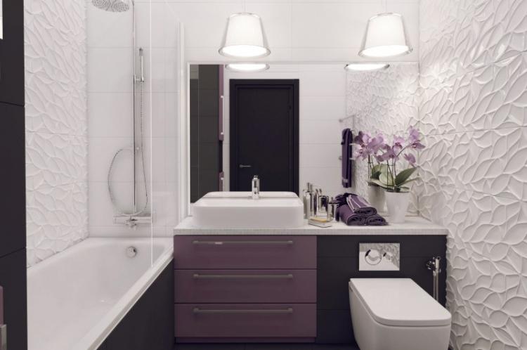 Дизайн маленькой ванной комнаты - фото реальных интерьеров