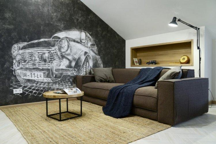 Отделка пола - Дизайн мансарды