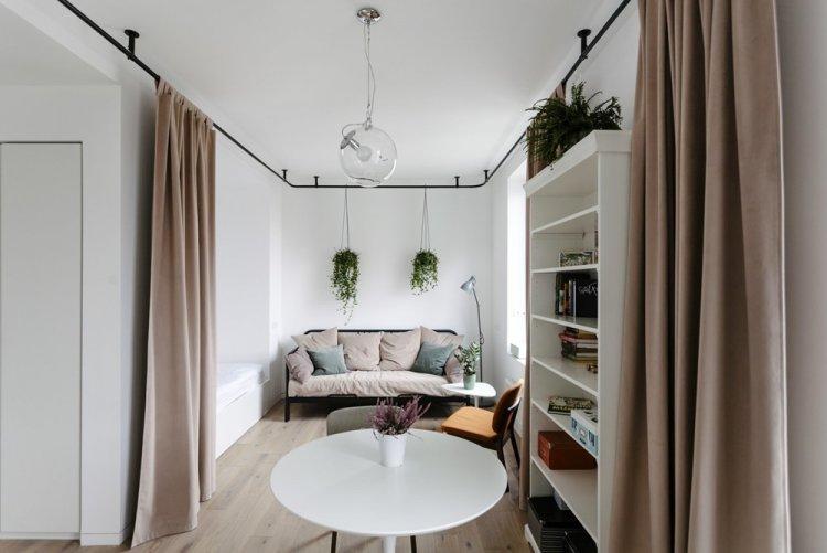 Уютная квартира 33 кв.м. в Москве - Дизайн однокомнатной квартиры 33 кв.м.