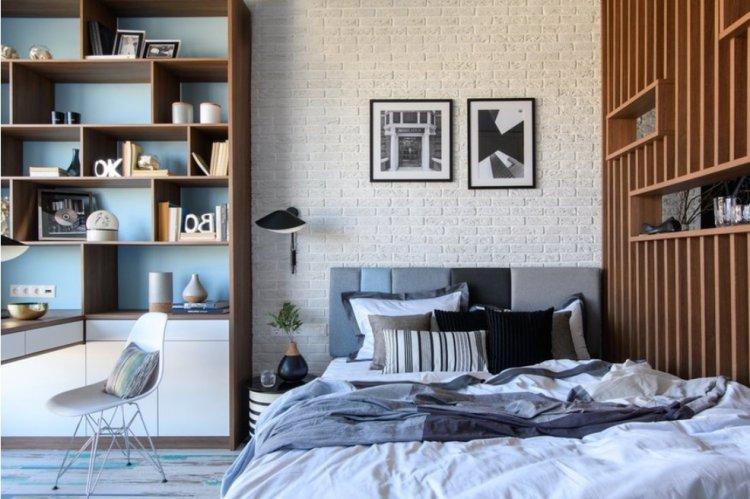 Квартира 33 кв.м. на двоих в Москве - Дизайн однокомнатной квартиры 33 кв.м.