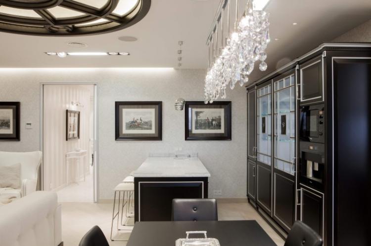 Неоклассика - Дизайн однокомнатной квартиры 40 кв.м.