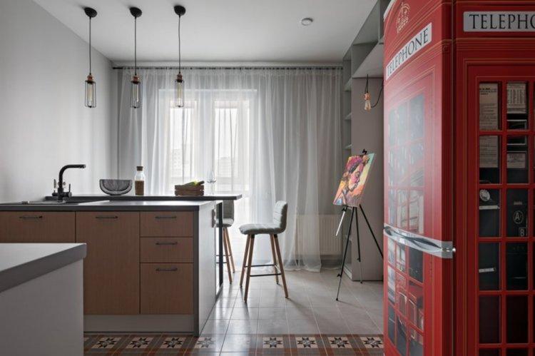 Бюджетный контемпорари в Минске - Дизайн однокомнатной квартиры