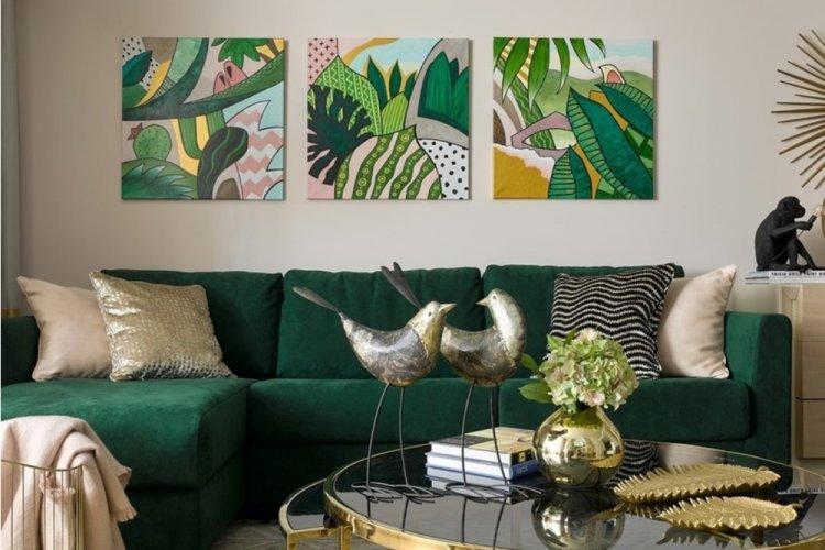 Тропики в панельном доме - Дизайн однокомнатной квартиры