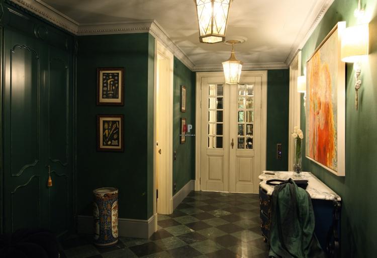 Зеленая прихожая - Дизайн интерьера 2019
