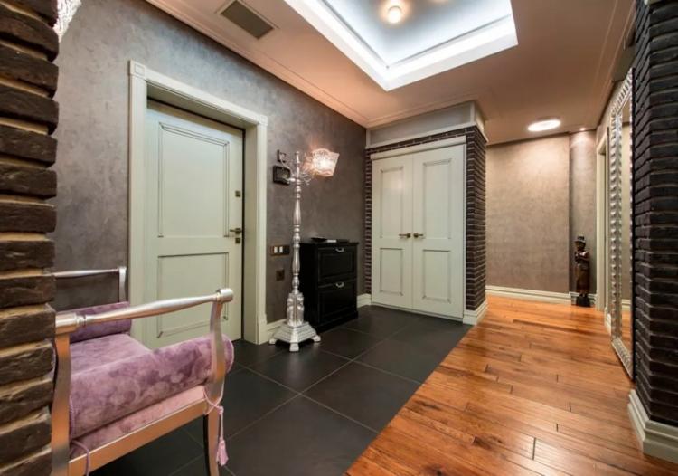 Отделка стен - Дизайн прихожей 2019