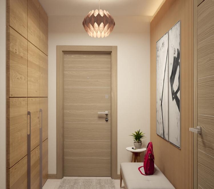 Японский минимализм - Дизайн прихожей в хрущевке