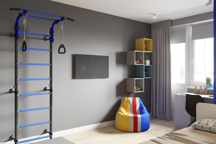 Дизайн-проект детской комнаты для мальчика