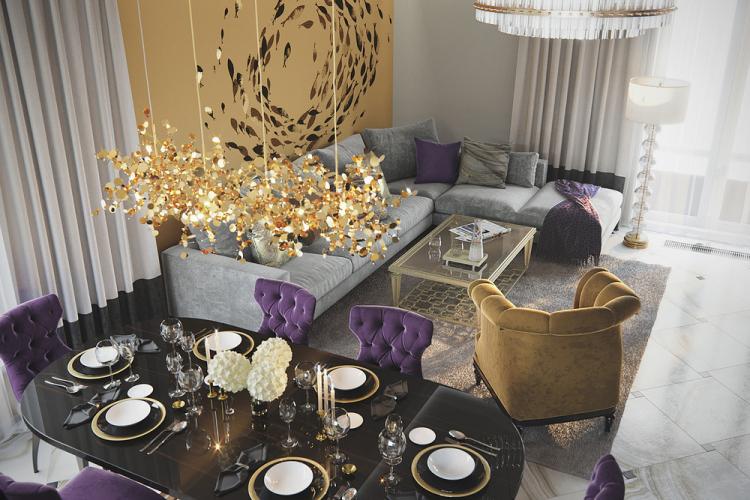 Дизайн-проект гостиной