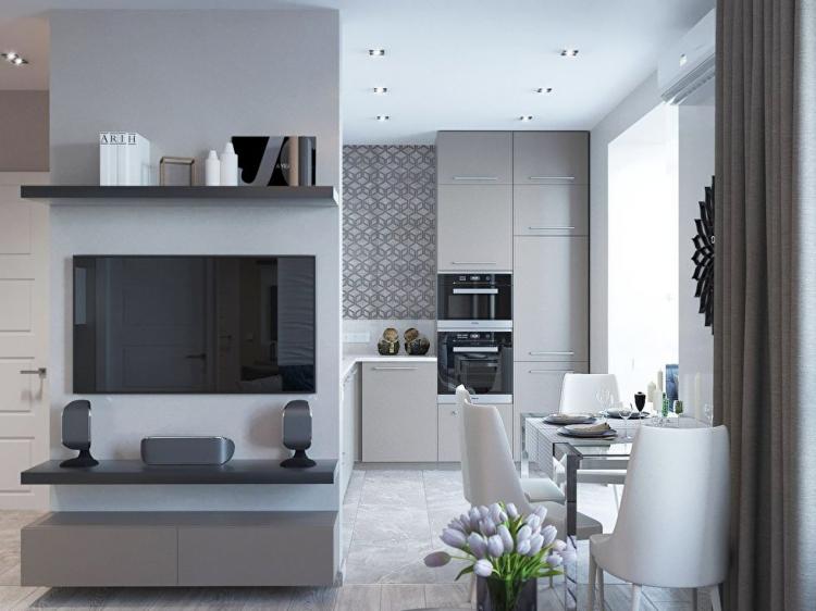 Дизайн-проект квартиры 49 кв.м.