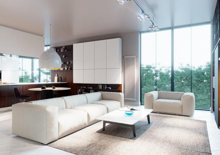 Дизайн-проект квартиры «White sky»