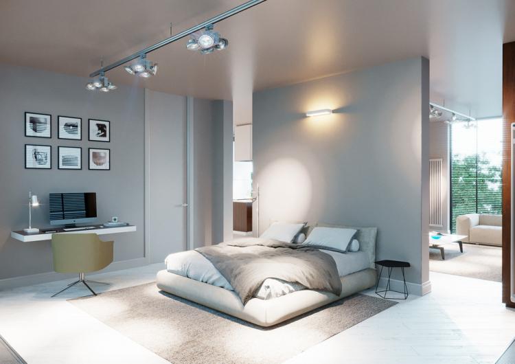 Дизайн-проект квартиры «White sky»