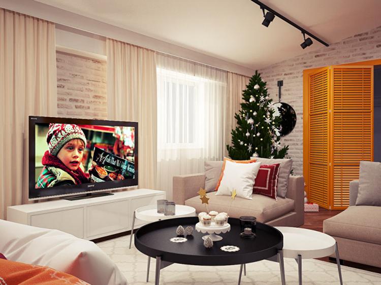 Дизайн-проект мансардной квартиры