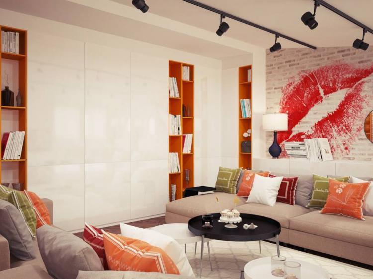 Дизайн-проект мансардной квартиры