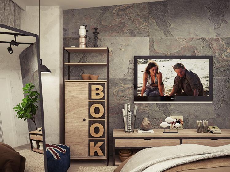 Дизайн-проект мансардной квартиры