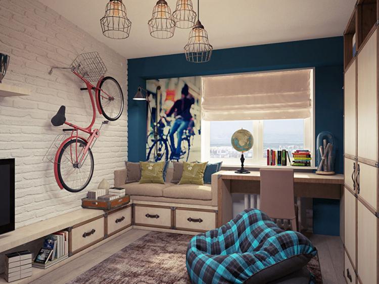 Дизайн-проект мансардной квартиры