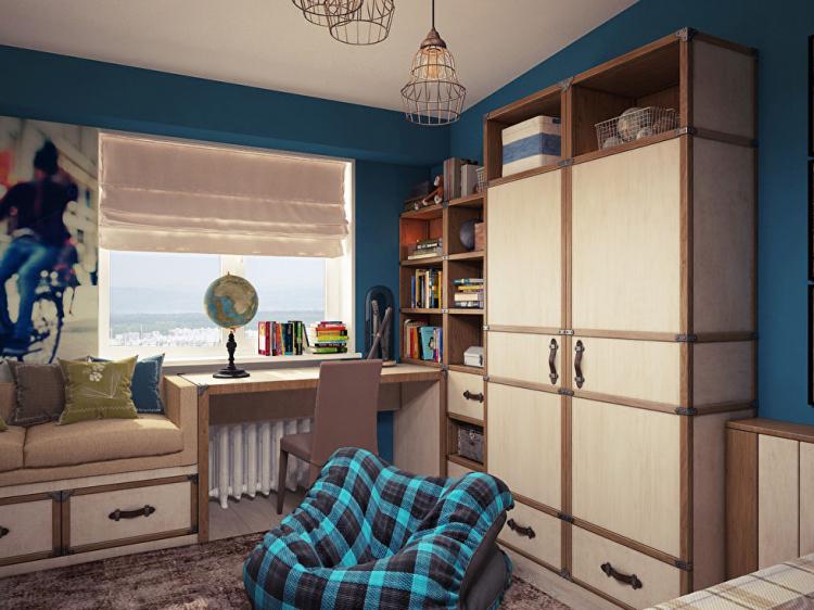 Дизайн-проект мансардной квартиры