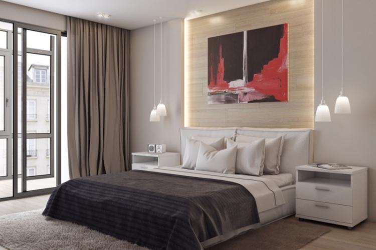 Дизайн спальни 12 кв.м. - фото реальных интерьеров