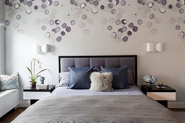 Отделка стен - Дизайн спальни 2021