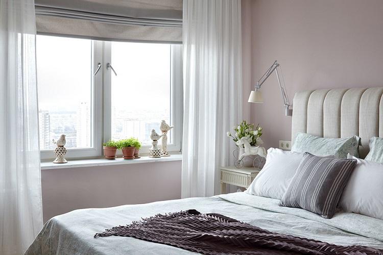 Освещение и подсветка - Дизайн спальни 9 кв.м.