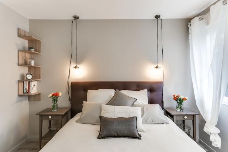 Дизайн спальни в хрущевке - фото реальных интерьеров