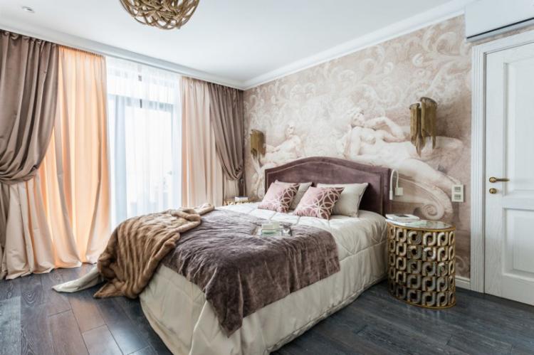 Спальня в классическом стиле - дизайн интерьера фото