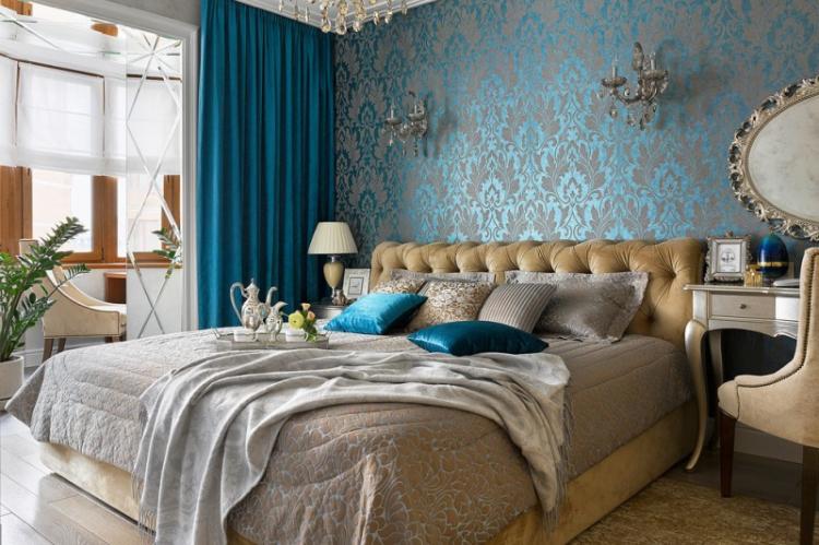 Спальня в классическом стиле - дизайн интерьера фото