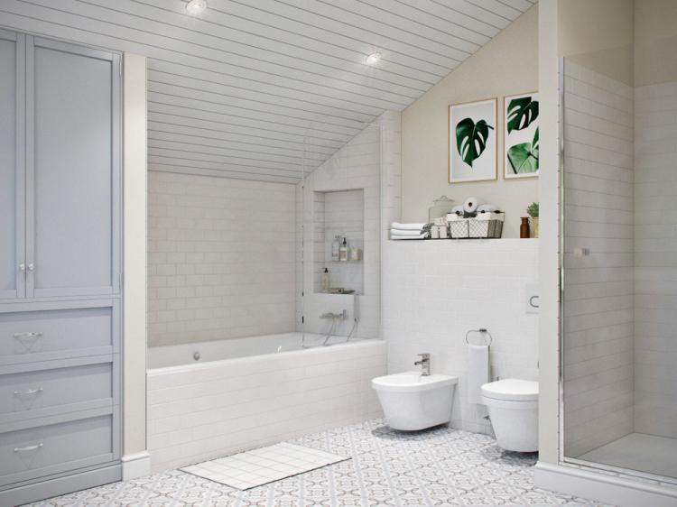 Дизайн интерьера ванной комнаты в скандинавском стиле