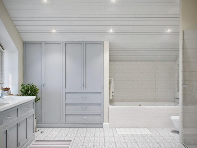 Дизайн интерьера ванной комнаты в скандинавском стиле